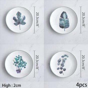 Ceramic Christmas Cake Dishes
