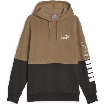 Sudadera con capucha Power Winterized para hombre Puma marrón