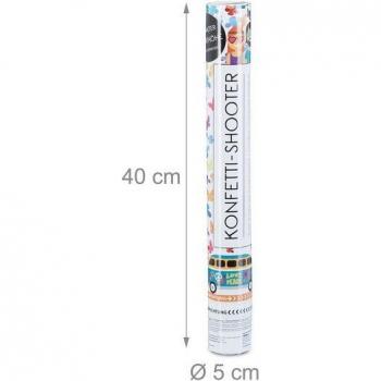 Schmetterlings Konfetti Popper 5er Set