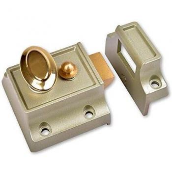 Sterling NLS201 Narrow Traditional Champagne Nightlatch