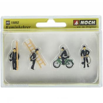 Noch Spazzacamino Set di Quattro – Accessori Inclusi – H0