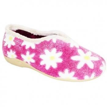 Pantofole Luna Daisy 7 Blu Femme