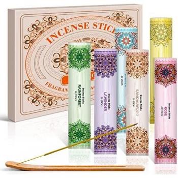 6 Varieties of SCENTORINI Incense Sticks