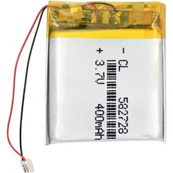 582728 3.7V 400mAh Rechargeable Battery for Bluetooth Headset and Kids Watch