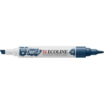 Indigo Dual‑Tip EcoLine Felt‑Pen (Royal Talens) – 20 g