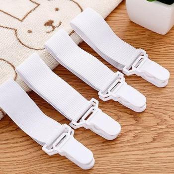 White Blanket Clip Holder Pack