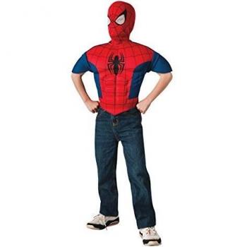 Déguisement Spider-Man Ultimate avec Plastron 3D et Cagoule