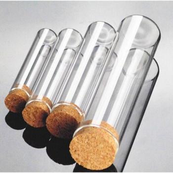 5PCS Corked Glass Storage Bottles 30x75mm