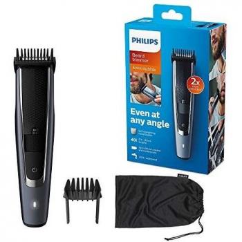 Philips Men Series 5000 Beard & Stubble Trimmer,40 Length Settings