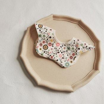 4 Layer Cotton Baby Bibs with 360 Degree Rotation