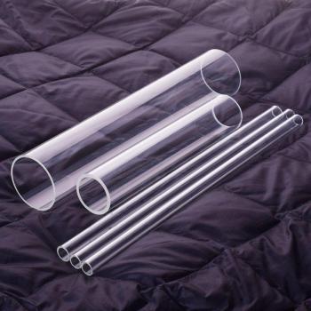 Borosilicate Glass Tube 65mm O.D. 80mm/100mm Length 2.5mm/3.5mm/4.8mm Thickness