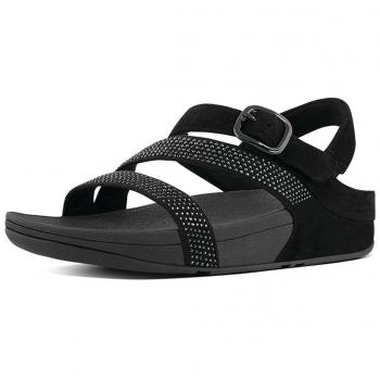 FitFlop Slinky TM Rokkit Sandale à Bride Cheville Femme, Noir