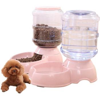 Alimentador Automático con Bebedero para Gatos y Perros