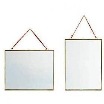 Nkuku Kiko 5x7 Landscape Frame – Brass