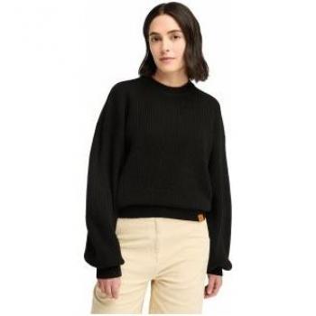 Pull à col roulé en mélange de laine Timberland – Noir, petite taille