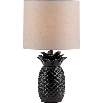 Ananas Chic Desk Lamp – E14 LED (nicht enthalten), schwarzer Schirm