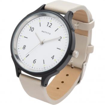 Unisex Luminous Gray Leather Wristband