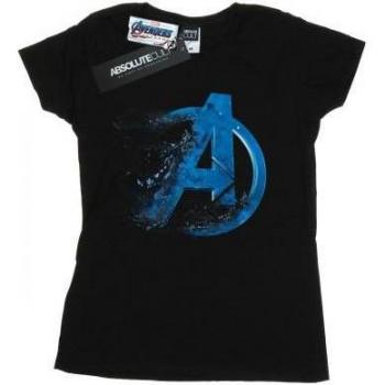 Damen T-Shirt Marvel Avengers Endgame Dusted Logo L