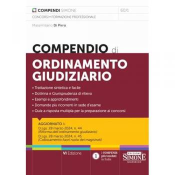 Compendio di ordinamento giudiziario