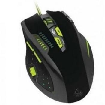 Keep Out X9PRO Ratón Gaming 8200 DPI Negro/Verde