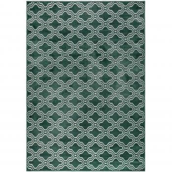 Feike Green Area Rug