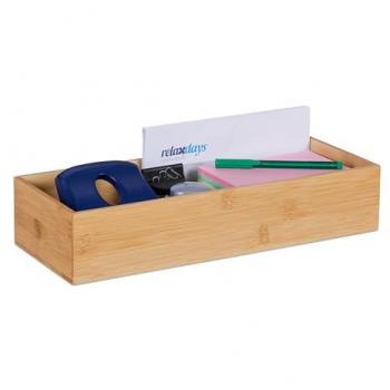 Réserve de Produits de Salle de Bain en Bambou