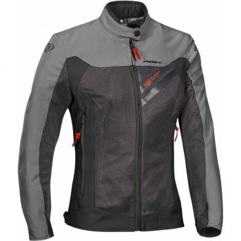Ixon Orion Veste textile de moto dames Noir Gris XL