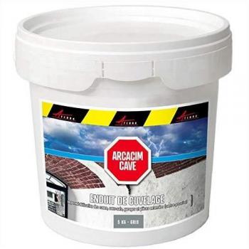 Enlucido Impermeabilizante Arcacím Basement Gris 5 kg – Arcane Industries