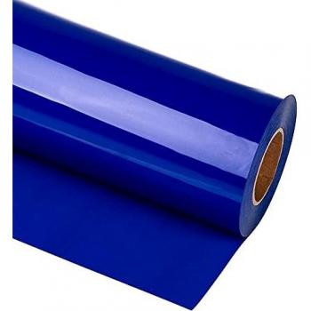 HTV Iron on Vinyl 12x10' Roll for Silhouette and Cricut Easy to Cut & Weed Iron on Heat Transfer Vinyl DIY Heat Press Design for T-Shirts White