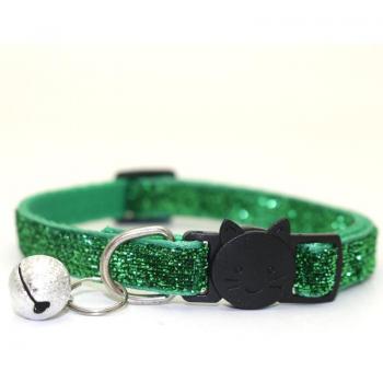 Glittery Adjustable Cat Collar with Quick Release