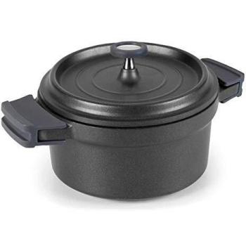 Lacor Cocotte Olla Aluminio Fundido 16cm Negra