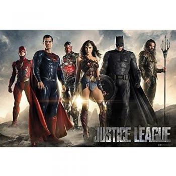 Erik Maxi Póster DC Comics Liga de la Justicia