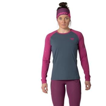 Dynafit Alpine Pro Long Sleeve Tee – Dark Grey Violet, M, Female