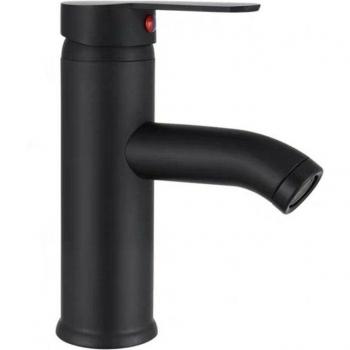 Mitigeur noir pour salle de bain