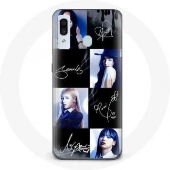Samsung Galaxy A20 Blackpink 4‑Star Signature Case – Jennie/Jisoo/Lisa/Rose