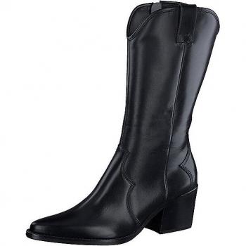 Paul Green schwarze Cowboy Boots 42