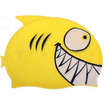 Cartoon Shark Swim Cap for Children