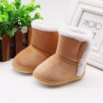 Eisglanz‑Pelzschuh – Kleinkind‑Booties für Winter