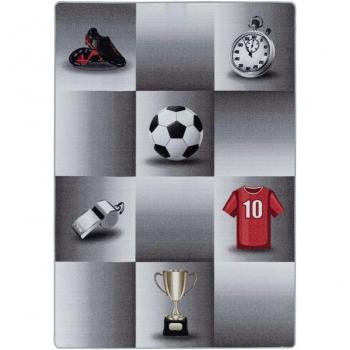 Sportlicher Teppich für kleine Fußballfans