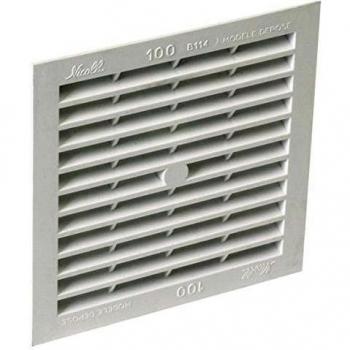 Grille d'aération à visser ou coller 131x131