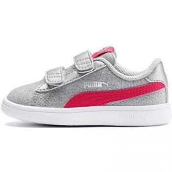 Baskets Puma Smash V2 Glitz Glam V Inf pour Fille