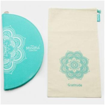 Aiguilles circulaires interchangeables KnitPro Mindful Warmth 10 cm, set de 11 paires, vert