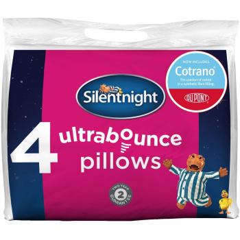 Silentnight Deluxe Ultrabounce Pillows 4 Pack