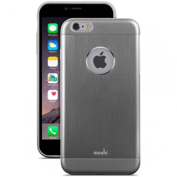 Moshi iGlaze Cover Rigida Metallico per iPhone 6 Plus – Grigio Rame