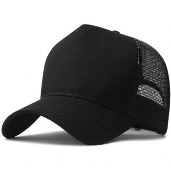 Casquette de baseball pour homme à tête massive, modèle Roobeki, noir, grande taille