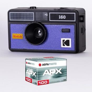 Pack de Cámara Kodak i60 + Película ISO 100 de 36 Exposiciones