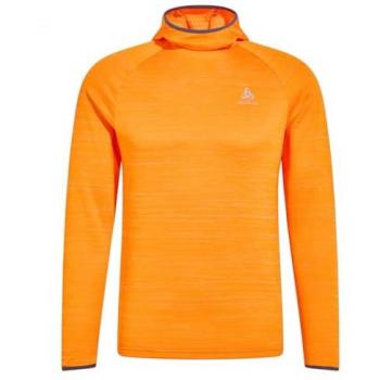 Felpa Odlo Millennium Element con Cappuccio Arancione