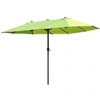 Outsunny 4.6M Outdoor Patio Shelter Garden Parasol Double-Sided Sun Umbrella