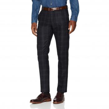 Pantalones SELECTED HOMME Slhslim-buffaloiver Chk TRS B Noos para Hombre, Navy Blazer