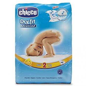 Chicco Pannolini Dry Fit Mini 3-6 kg 50 Pezzi